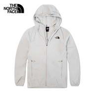 北面（The North Face）夏日防晒明星同款皮肤衣UPF50+防紫外线户外轻薄风衣透气外套服 A0M/灰色 L/175