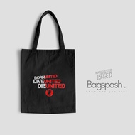 Manchster United 002 THD Zippered College Tote Bag