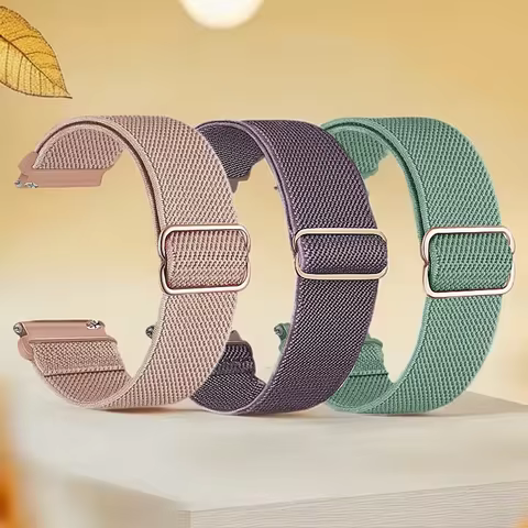3Pack 18/20/22mm Nylon Strap for Garmin Forerunner965/955/945/935 Band Stretchy Replacement For Sams