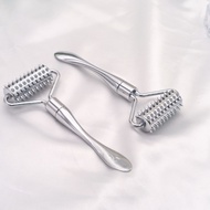 ∏◕ Stainless steel pointed roller spatula massage ball stone face roller massager to improve neck facial beauty skin care tool
