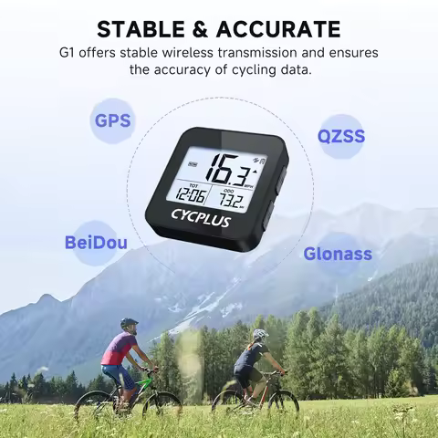 CYCPLUS Bike Odometer Gps Wireless Speedometer Bicycle Display Cycle Computer Bicycle