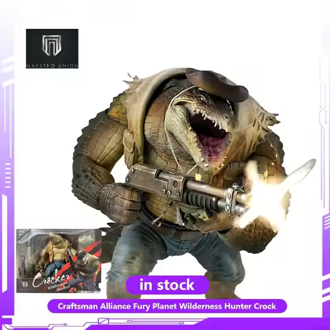 Maestro Union Original Fury Planet Wilderness Hunter Crock Anime Action Figures Toys For Boys Collec