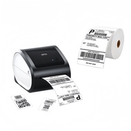 ชุดพิเศษ D520 + สติกเกอร์จัดส่ง 1 ม้วน  เครื่องพิมพ์เทอร์มอล D520 - สุดยอดเครื่องพิมพ์สติกเกอร์ใบจัด