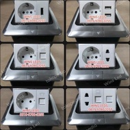 FLOOR SOCKET 3PIN + HDMI