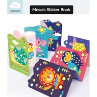 Sticker Book for Kids Mosaic Geometric Buku Stiker Book Cute Buku Sticker Cute Book Sticker Buku Stiker