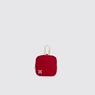 Exsport Square Coin Pouch, Red