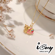 IBUY 999 Gold Color Nine-tailed Fox Pendant 0.29G 24K (999)