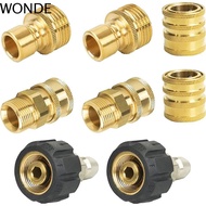 WONDE Quick Connection Connectors, Twist Connect High Pressure M22 Adapter, Adapter Set Non-slip Qui
