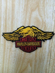 Emblem Bordir/Patch Bordir Harley Davidson