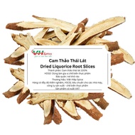 Dried Licorice Root Slices 1Kg Bag (Dried Liquorice Root Slices) Viet Hiep