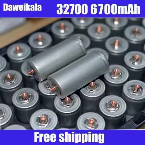 100% Original 32700 6700mAh 3.2V lifepo4 Rechargeable Battery Professional Lithium Iron Phosphate Po