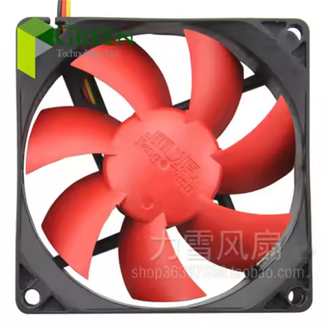 New DC12V Silent 80MM 8025 80*80*25MM 8*8*2.5CM Chassis Fan Hydro Bearing Computer Case Fan 3pin And