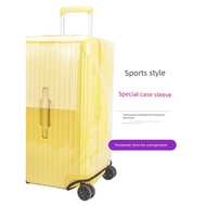 luggage luggage wheel cover Sport wear-resistant waterproof transparent 26/30 inch luggage