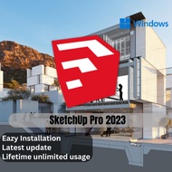 Sketchup Pro 2023 + Vray 6.0 / ENSCAPE 3.5 + Asset Library l Latest 2023 l Windows