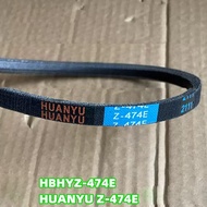 1pc Applicable to washing machine belt XQB90-1698C V-triangle drive belt HBHYZ-474E Huanyu Z-474E