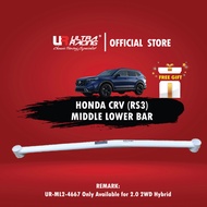 Ultra Racing | Honda CRV (RS3) 2.0 (2WD) (Hybrid) / 1.5T (4WD) - Middle Lower Bar 2 Points