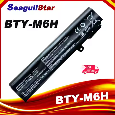 New BTY-M6H Laptop Battery for MSI GE62 GE72 GP62 GP72 GL62 GL72 GP62VR GP72VR PE60 PE70 MS-16J2 16J