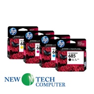 [ORIGINAL]HP 685 BLACK / CYAN MAGENTA YELLOW INK CARTRIDGE