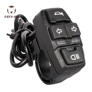 3 In 1 Motorcycle Switch IPX4 Waterproof Rating Electric Vehicle Switch
