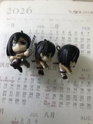 進擊的巨人 扭蛋 Mikasa Ackerman Keychain