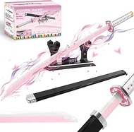 Demon Slayer Swords Compatible with Lego Sets for Girl 8-14, 39in Tsuyuri Kanao Sword Building Block