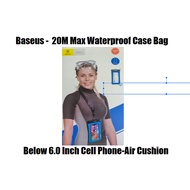 Baseus 20M Max Waterproof Case Bag Below 6.0 Inch Cell Phone