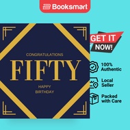 Happy 50th Birthday Guest Book (Hardcover): Happy 50th Birthday Guest book, party an - 9781912817955