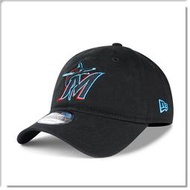 【ANGEL NEW ERA】NEW ERA MLB 邁阿密 馬林魚 經典黑 老帽 軟版 9TWENTY 潮流