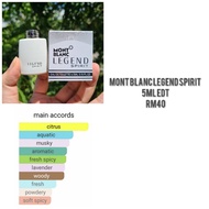 MONT BLANC LEGEND SPIRIT MINIATURE