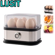 LUSIT Smart Egg Cooker, Auto Shut- 6 Eggs Capacity Eggs Boiler,  200W Power Stainless Steel Multi Fu