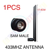 【AutoMotor Life】 Eoth 1 2 5pcs 433mhz Antenna 5dbi Sma Male Lora Antene Pbx Iot Module Lorawan Anten