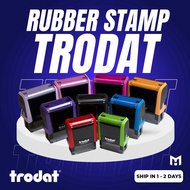Rubber Stamp custom + TRODAT 4911 | 4912 |4913 |  ∅17 | ∅24 | ∅30 *SHIPPING IN 24 HOURS* (CHAT DETAI