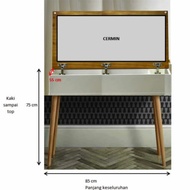 meja rias kayu jati belanda / meja rias minimalis