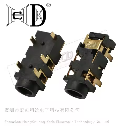 3.5MM Headphone Jack Audio Video Female Dual Channel Stereo Jack Socket Stereo Solder Panel Mount PJ