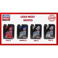 100%ORI} LIQUI MOLY Motorbike Oil 15W50 10W40 20W50 5W40 10W50 Semi Synthetic Fully Mineral RSX Scoo
