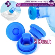 2Pcs Food Grade Silicone Water Dispenser Gallon Caps Leak-Proof Anti-Spill Gallon Bottle Caps