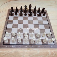 Wooden Chess Board Magnetic Chess Adult Chess Kids Alphanumeric Chess Set Tournament Chess 象棋 Catur 