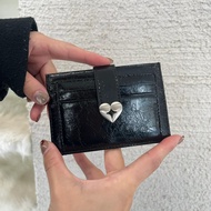 Fennec HEARTY BRIDGE POCKET Flip Card Holder Korean Designer New Simple Bank Card Document Storage