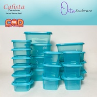 [OITA SET 20 PCS] Calista Oita Toples Plastik Set Calista Kotak Penyimpanan Bumbu Plastik Kulkas Ser