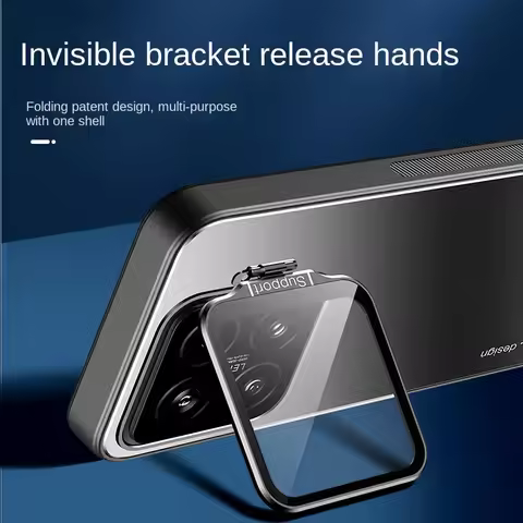 Metal Back Plate, Camera Protective Bracket Buckle Case For Xiaomi 14 Pro Mi 13T Pro 13T 13 Xiaomi 1