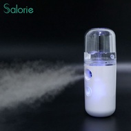 Salorie 20ml Automatic Nano Spray Mist Facial Sprayer Beauty Machine USB Rechargeable Face Steamer Skin Moisturizing Beauty Device 4 Color Skin Care Tools