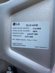 LG OLW 480B 電視掛牆架