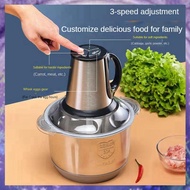 (MJXF) Stainless Steel Meat Grinde 5L Meat Grinde Multifunction Vegetable Fruit Food Processor Chopp