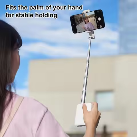 Mobile Phone Selfie Stick Fill Light Desktop Live Hand-held Stable Assistant Mini Portable Integrate