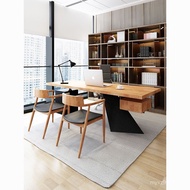Desk Desk Simple Creative LOFT Industrial Style Work Desk Nordic Solid Wood Computer Desk Art Style 