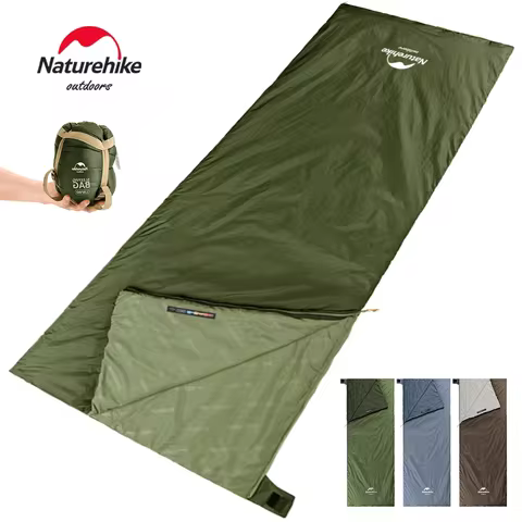 Naturehike Sleeping Bag LW180 Outdoor Ultralight Portable Waterproof Summer Sleeping Bag Envelope Co
