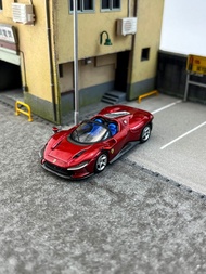 BBR 1: 64 Ferrari Daytona SP3 Rosso Alloy Car Model Out of Print Model