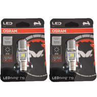 ซื้อ 3 แถม 1-ของแท้ 100% หลอดไฟหน้า LED ออสแรม M5 (T19) AC/DC แสงขาว 6000K /7935CW/ Wave / Dream / Z