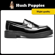 Hush Puppies Shoes รองเท้าผู้ชาย รุ่น Venture สีดำ รองเท้าหนังแท้ รองเท้าทางการ รองเท้าอ็อกซ์ฟอร์ด