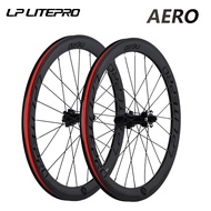 LP Litepro AERO S42ล้อน้ำหนักเบาเป็นพิเศษ40ขอบล้อสำหรับจักรยานพับได้20นิ้วชุดล้อ406 451ดิสก์ชุดเบรคฮ